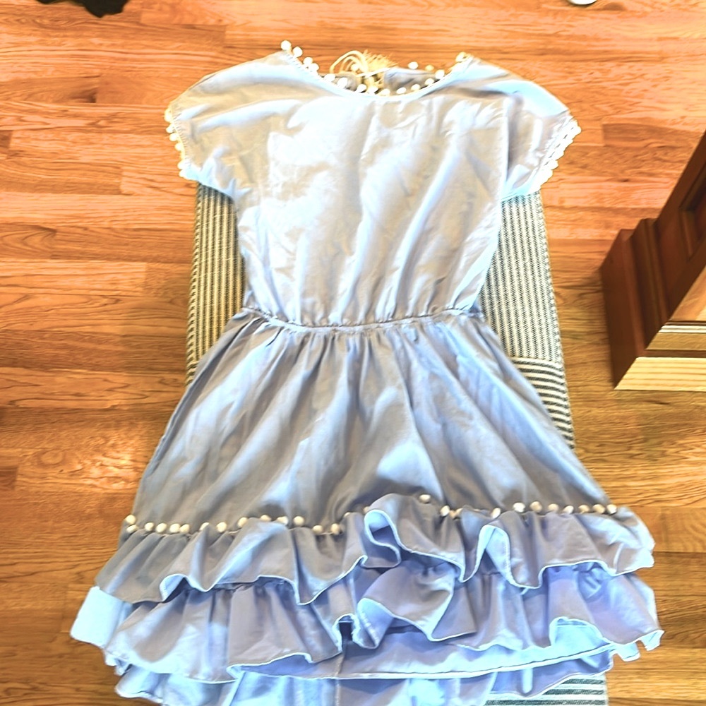 Peixoto Light Blue Mini Dress